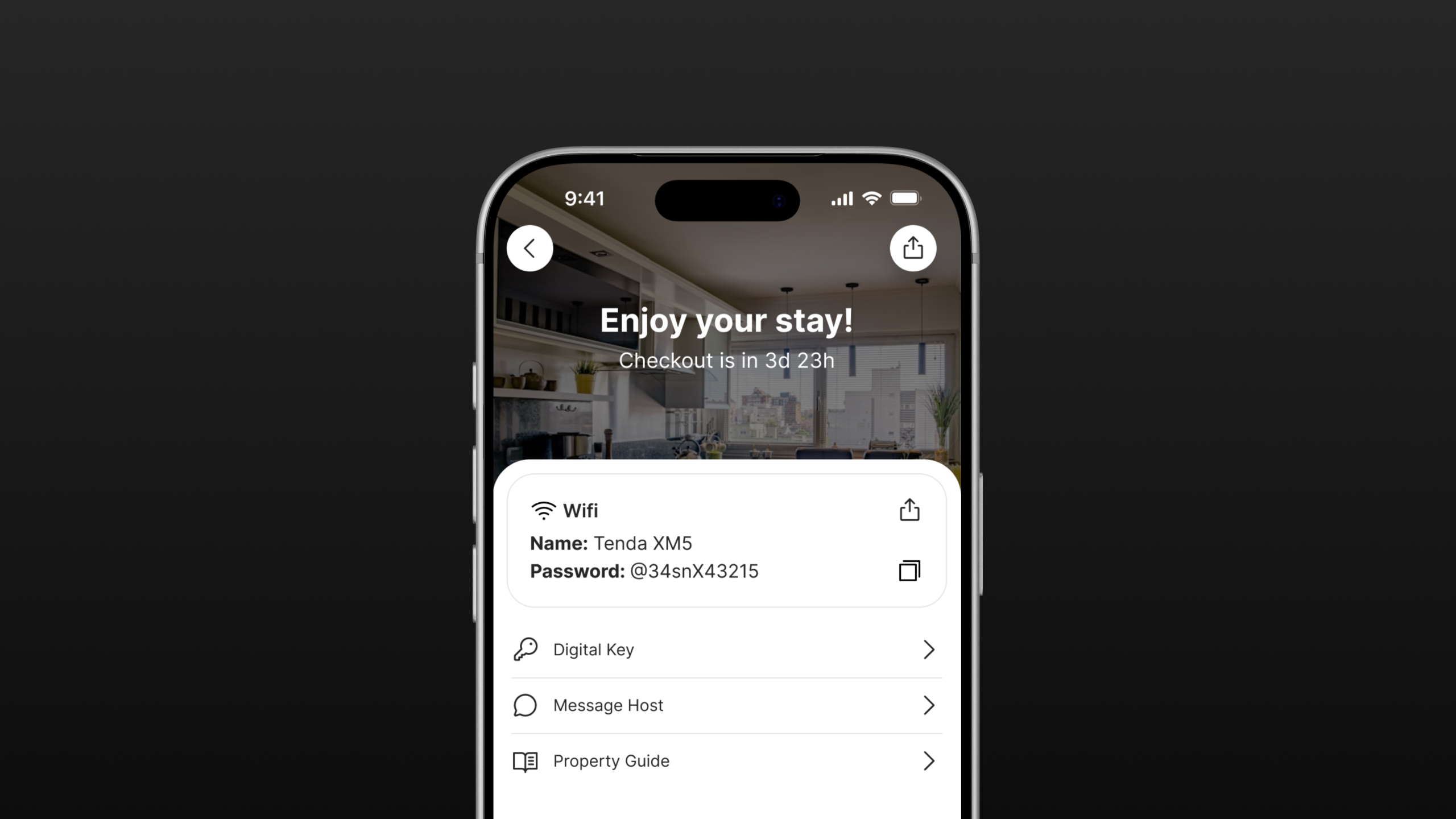 Hububb guest portal with codes and instructions