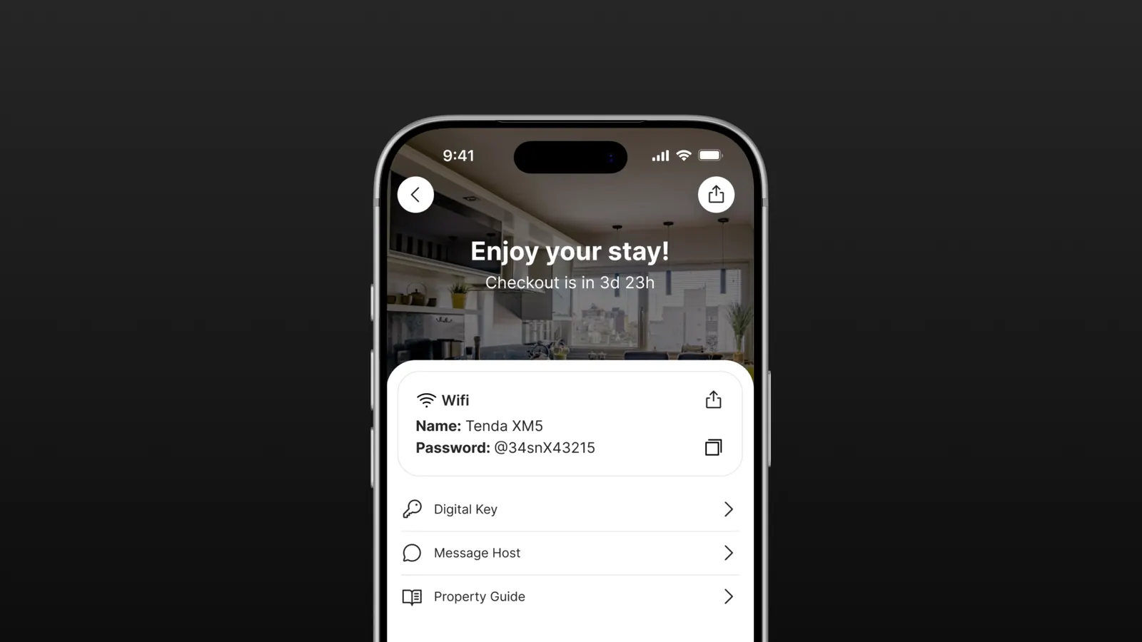 Hububb guest portal with codes and instructions